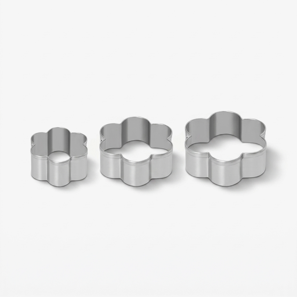 Bộ các khuôn làm bánh Inox