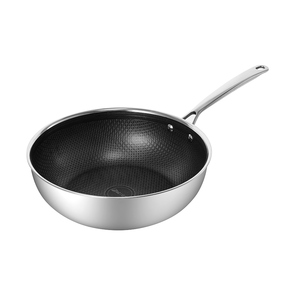 Chảo inox sâu lòng liền khối Elmich Premium Hybrid