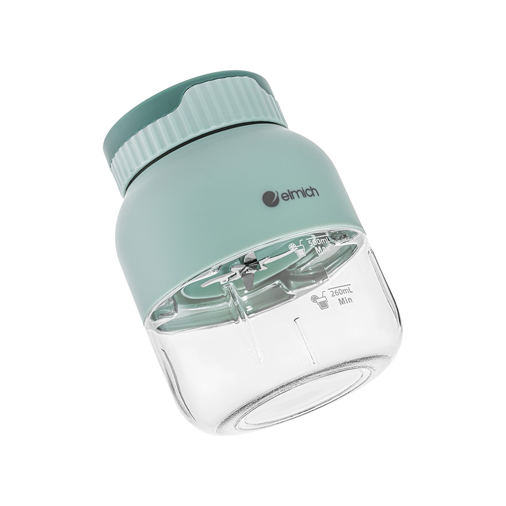 Máy xay sinh tố cầm tay chạy pin Elmich Daily BLE1564PG dung tích 800ml