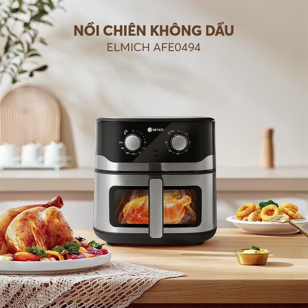 Nồi chiên không dầu Elmich 10L AFE0494