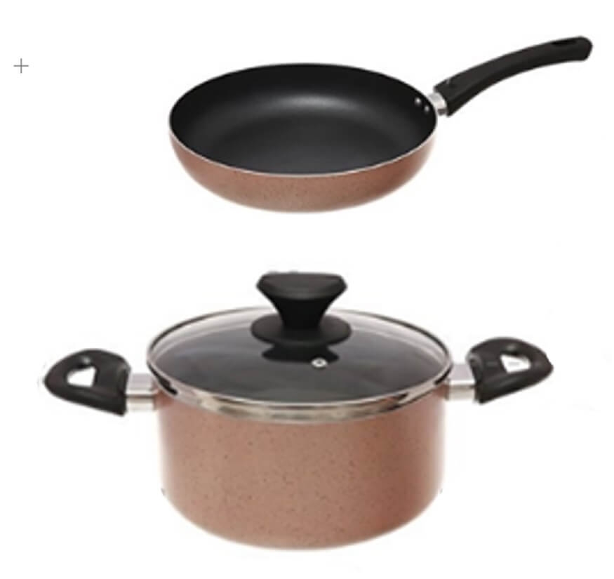 Bộ nồi chống dính Smartcook SM-4106OL nồi 20, chảo 20cm