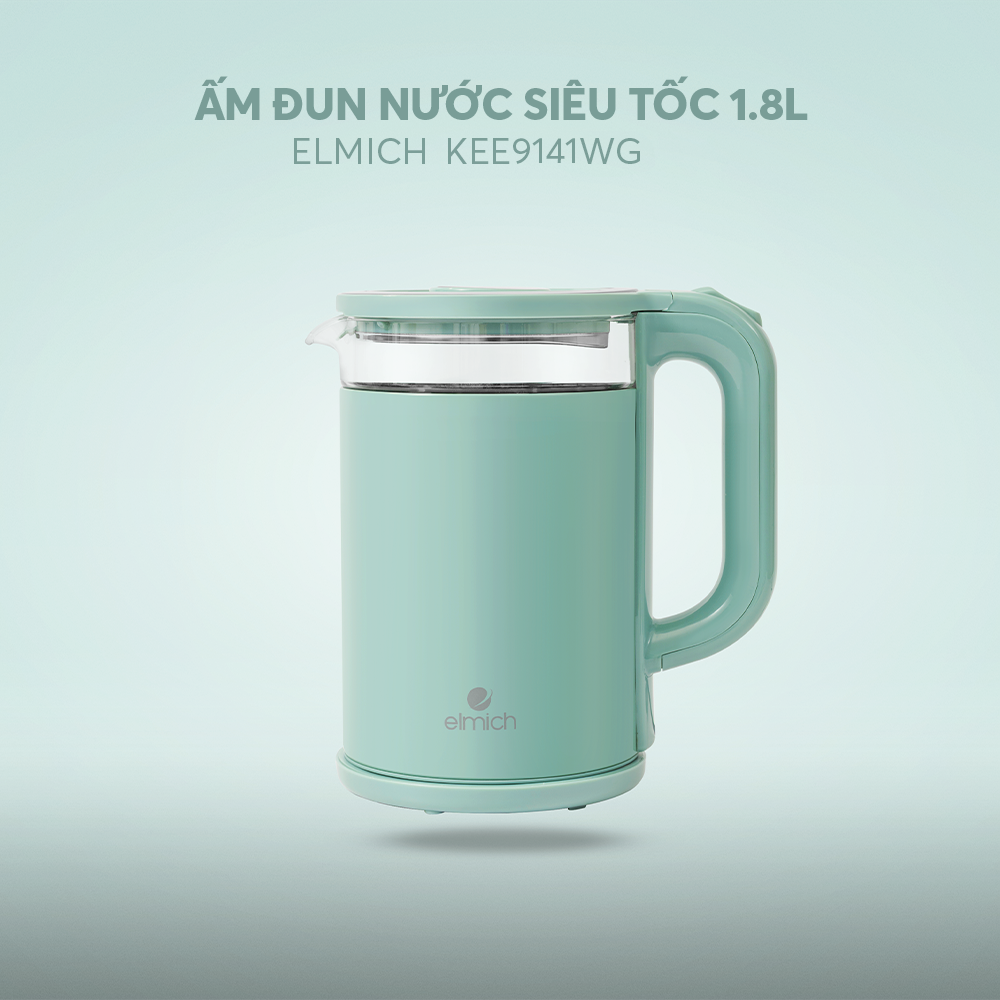 Ấm siêu tốc 1.8L Elmich KEE-9141WG