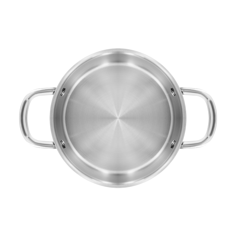 Bộ nồi chảo inox  liền khối Elmich Trimax EL2486IN01 Size 16,20,24, chảo 20,24cm