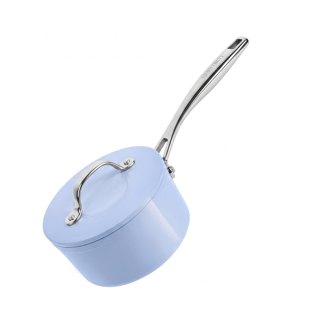 Bộ nồi Ceramic Elmich Premium Zen Quánh 16cm, nồi 18, 20, 24cm