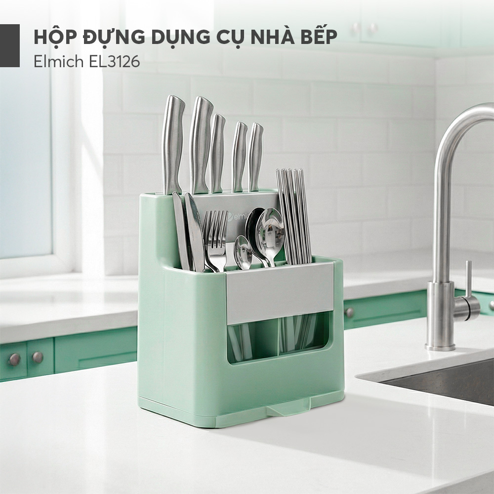 Hộp đựng dụng cụ nhà bếp Elmich EL3126