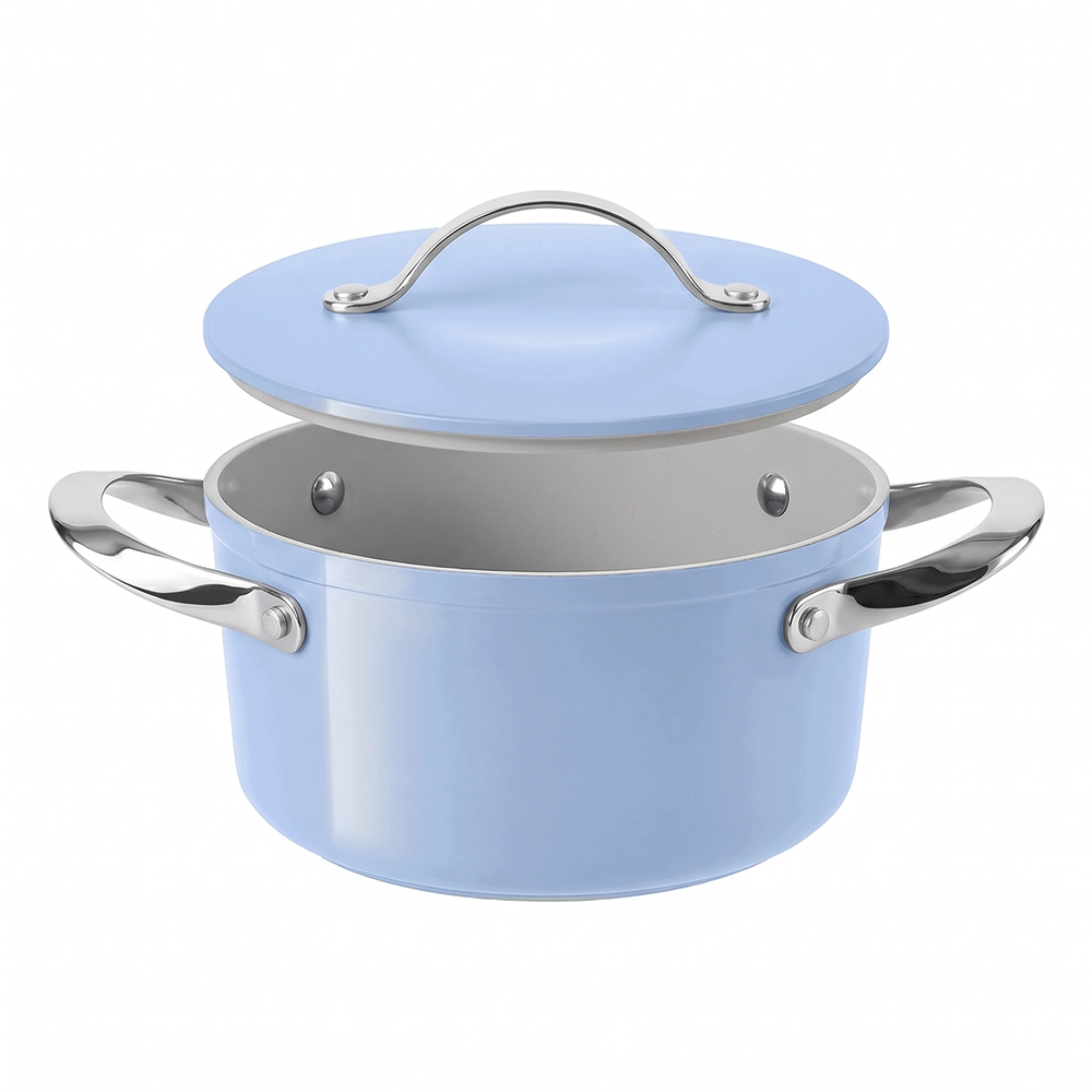 Bộ nồi Ceramic Elmich Premium Zen Quánh 16cm, nồi 18, 20, 24cm