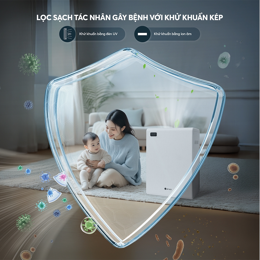 Máy lọc không khí Elmich APE-9324