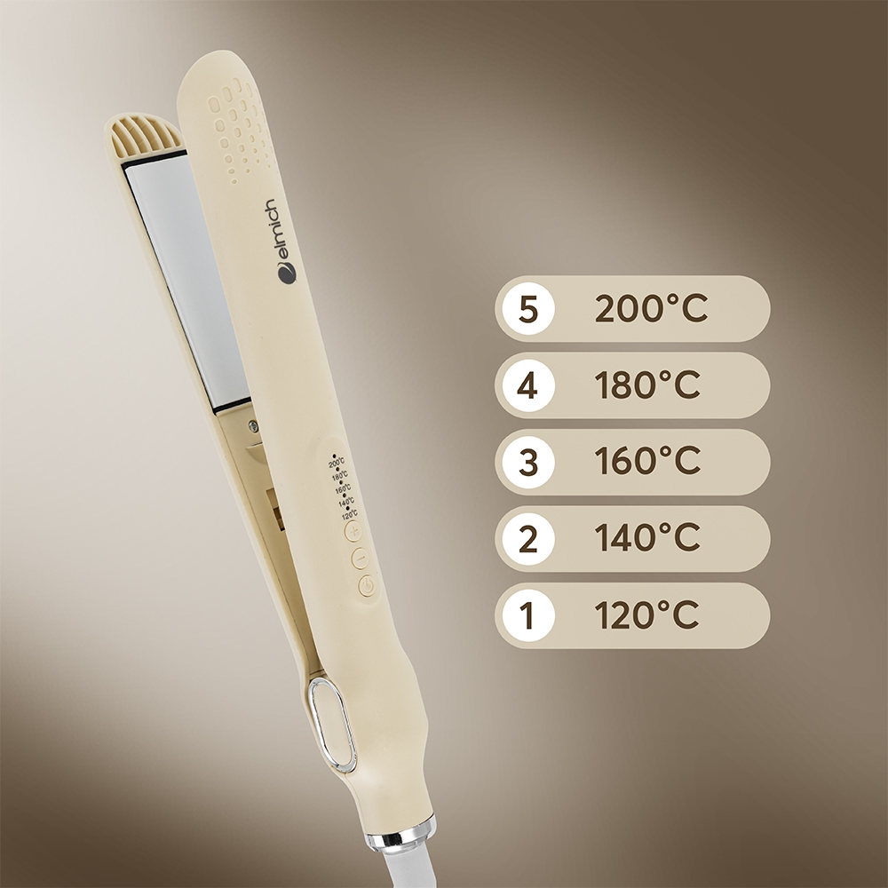 Máy là và tạo kiểu tóc Elmich HDE1302