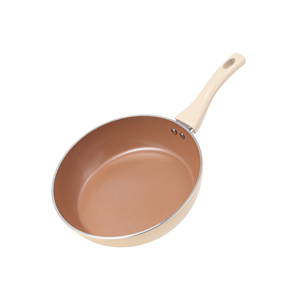 Chảo chống dính Ceramic Elmich Plus Mocha Size 20,24,26,28cm
