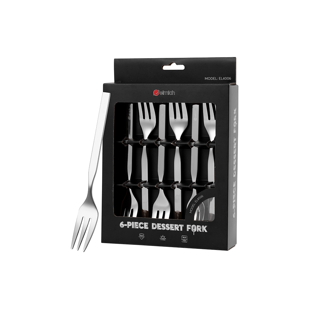 Bộ dĩa tráng miệng 6 chiếc Elmich EL4006