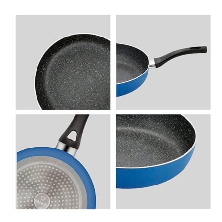 Chảo chống dính ceramic Elmich Coloseum EL-371X Size 20-24-26-28cm
