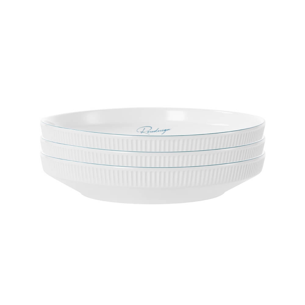 Bộ 3 đĩa tròn sâu lòng Elmich RoseDesign EL-0241