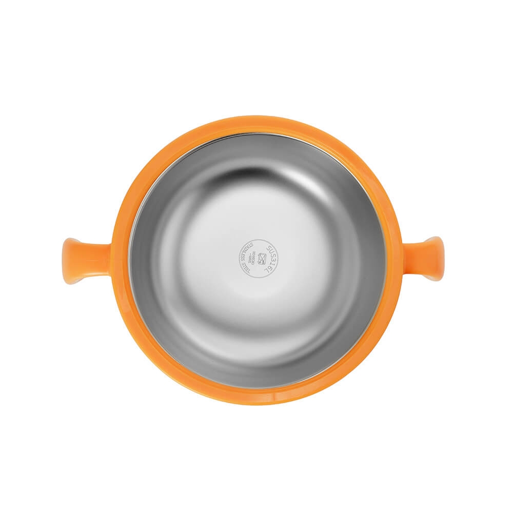 Bát ăn cho trẻ em hình vịt, inox 316 Elmich 0008VIT