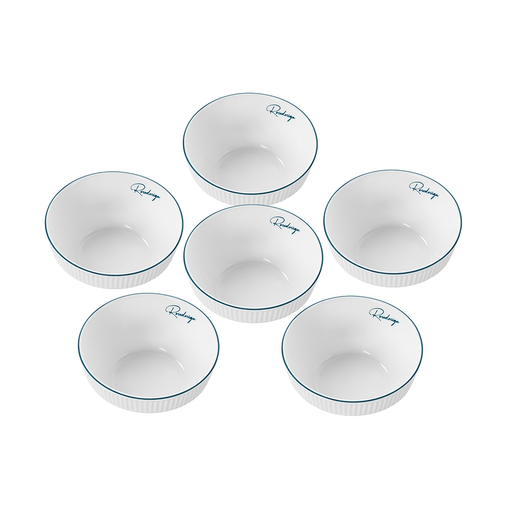 Bộ 6 bát ăn cơm Elmich RoseDesign EL-0218