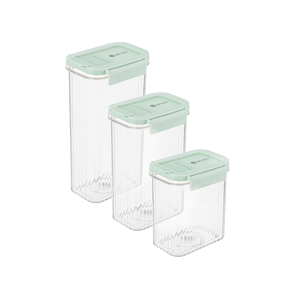 Bộ 3 hộp bảo quản thực phẩm Elmich EL3123 dung tích 1010ml-1450ml- 2000ml
