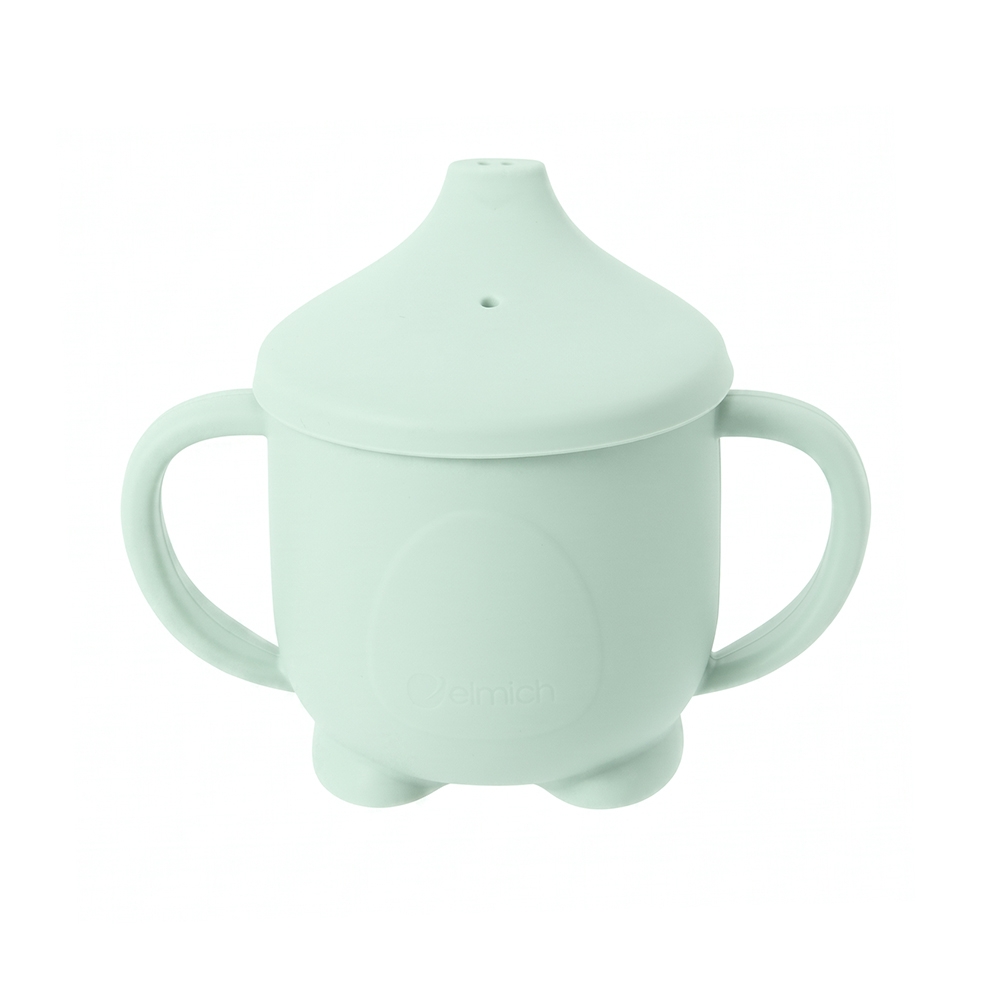 Cốc uống nước trẻ em platinum silicone Elmich Daily EL4035