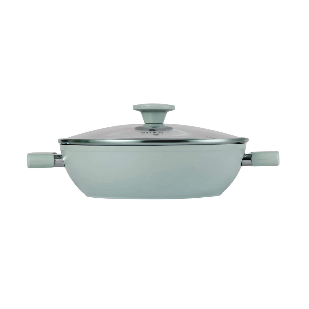 Nồi lẩu đa năng chống dính vân đá Elmich size 28cm