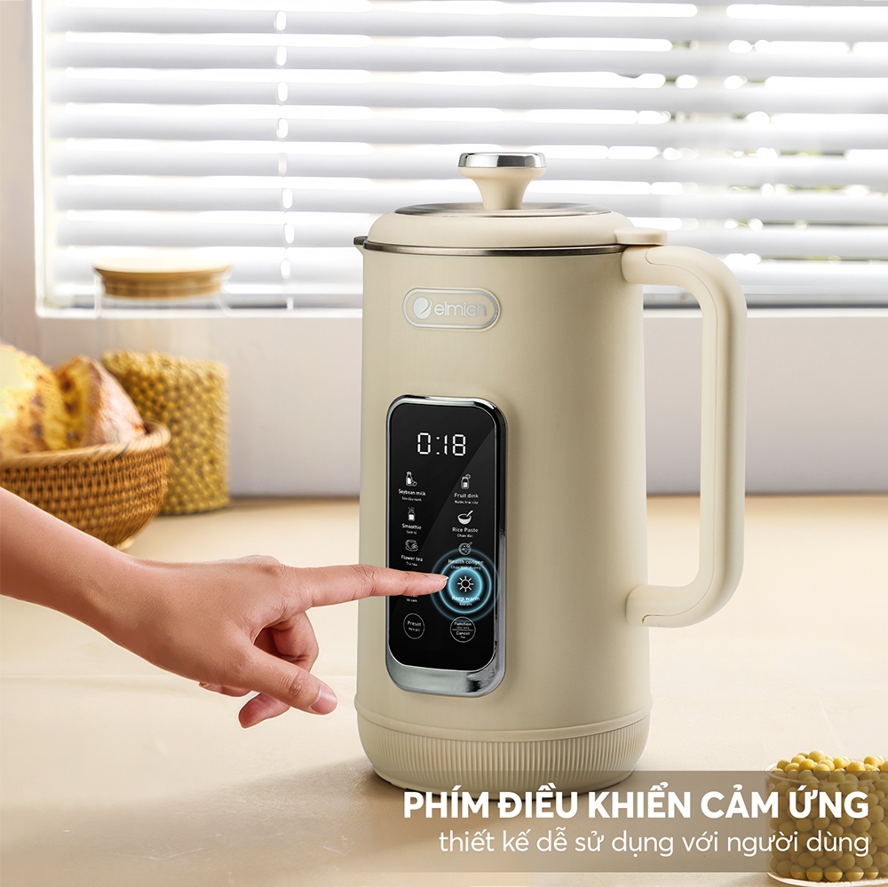 Máy làm sữa hạt Elmich 1L CBE-8650