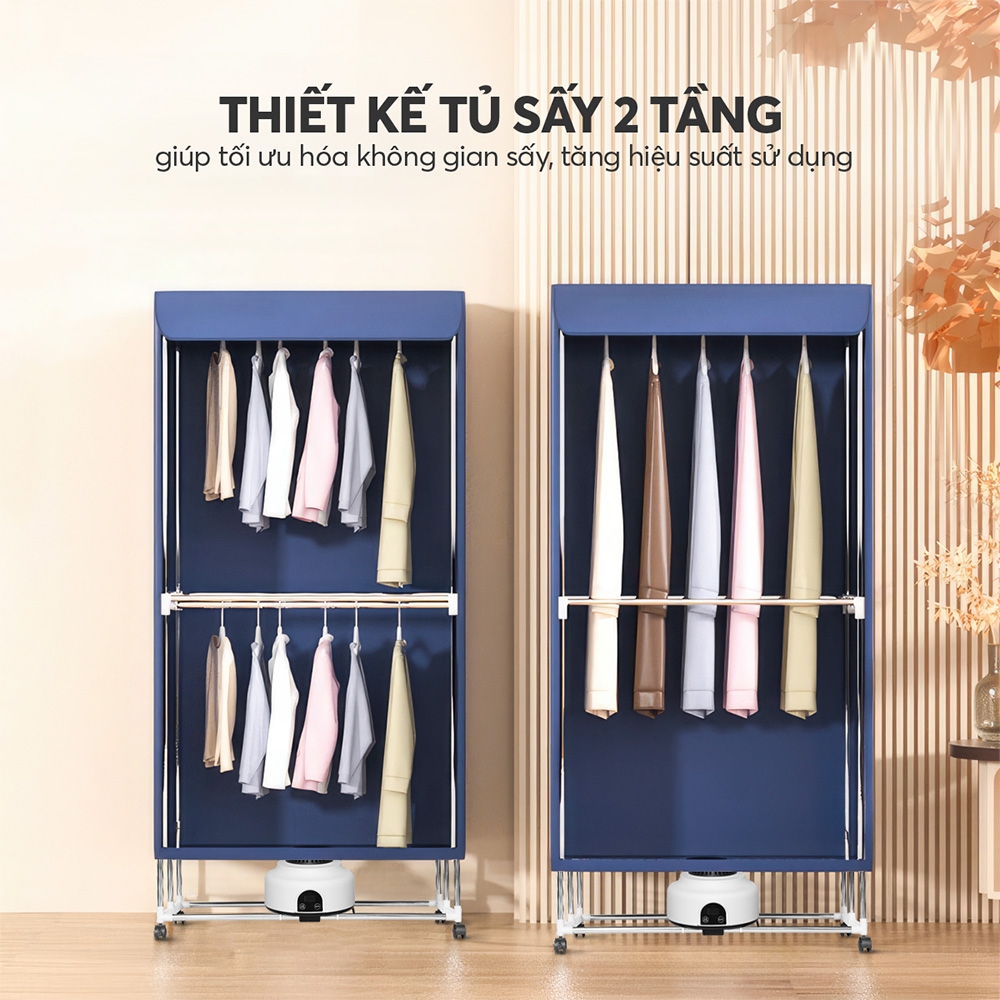 Tủ sấy quần áo Elmich CDE-8641