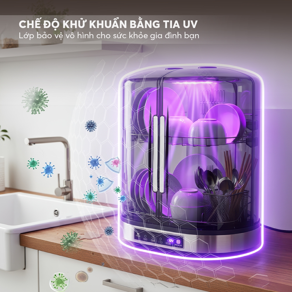 Máy sấy bát Elmich DDE1303