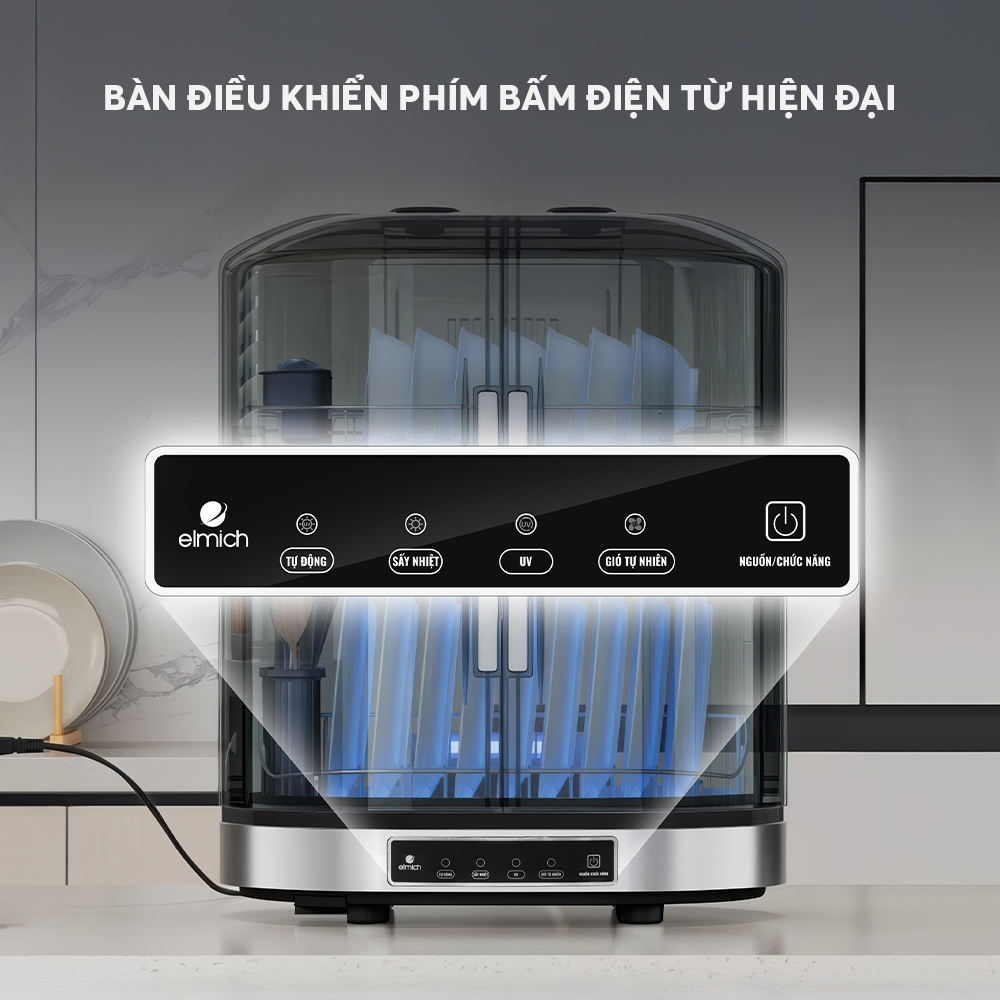 Máy sấy bát Elmich DDE1303