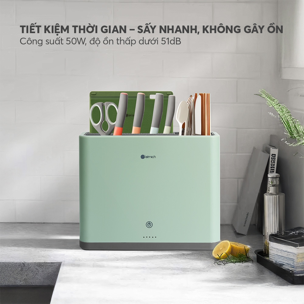Máy sấy khử khuẩn dao, đũa, thớt Elmich DHE9262
