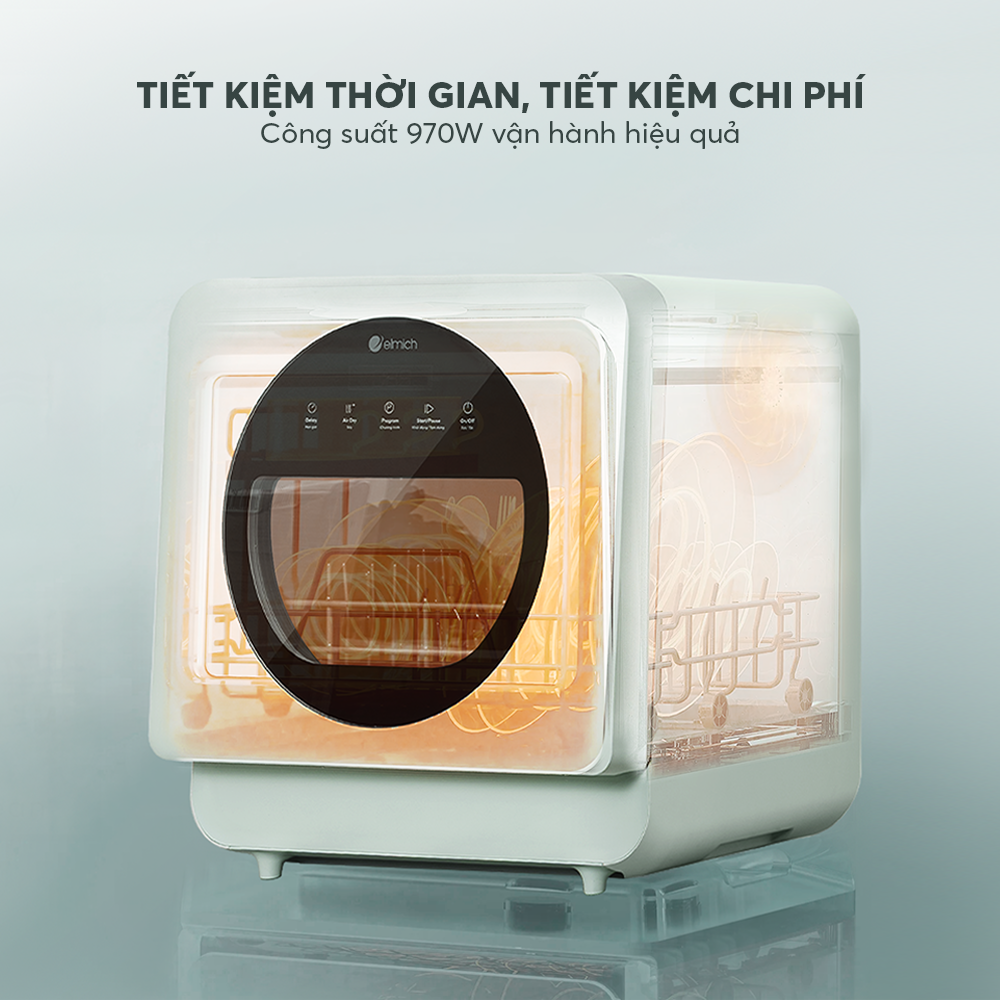 Máy rửa bát Elmich DWE9382