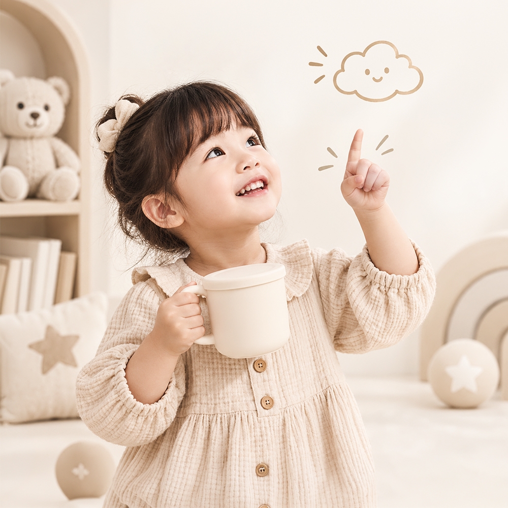 Cốc uống nước trẻ em Elmich Daily