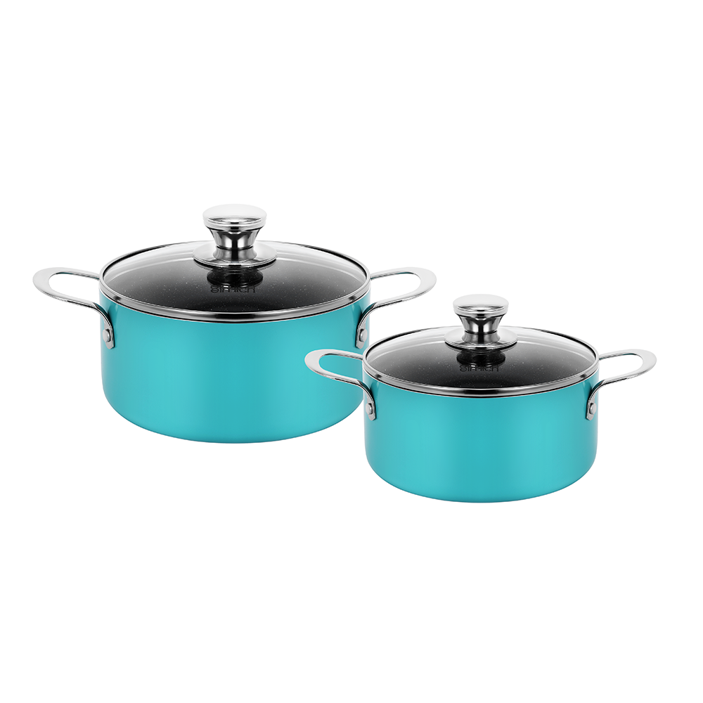 Bộ nồi nhôm chống dính Elmich EDA-0885