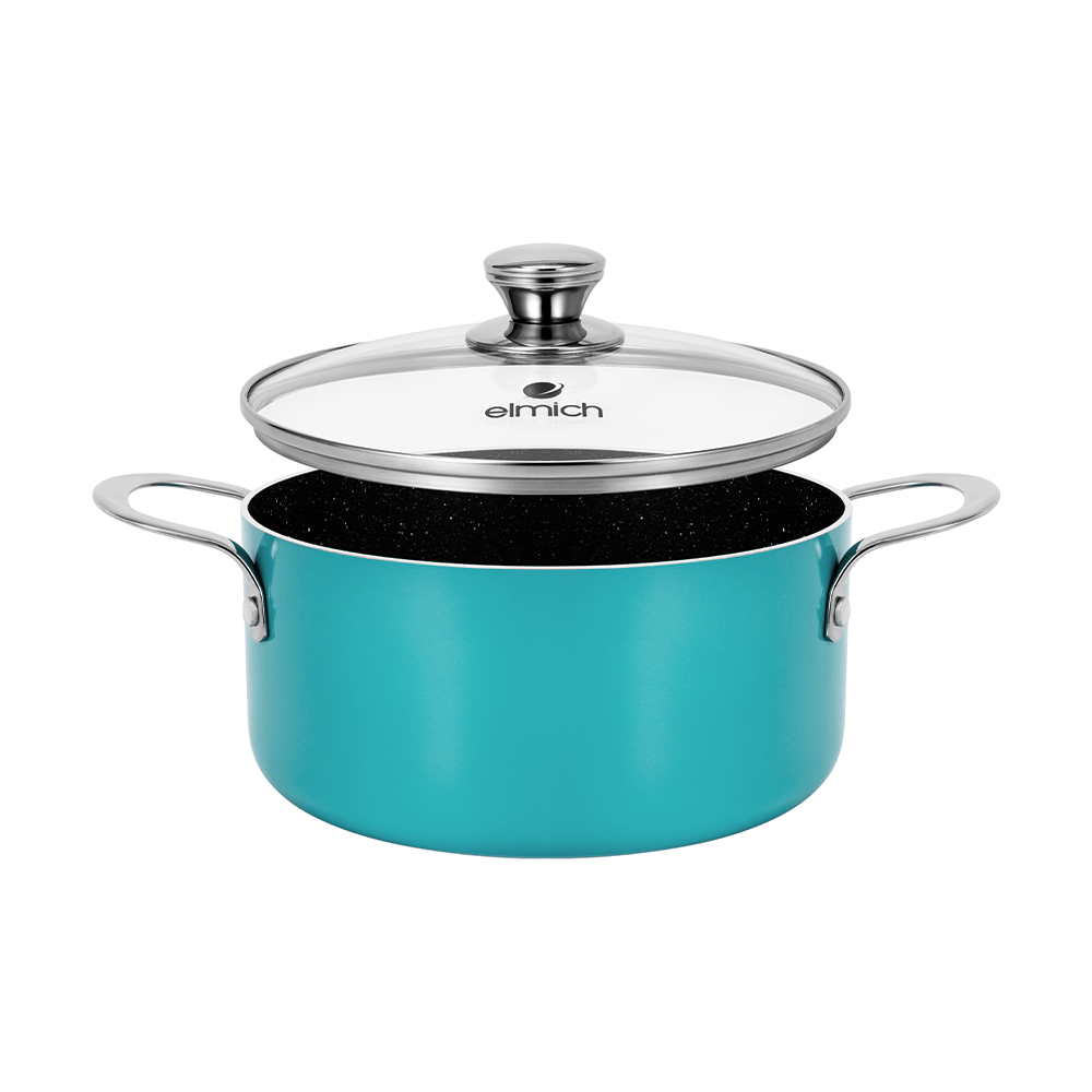 Bộ nồi nhôm chống dính Elmich EDA-0885