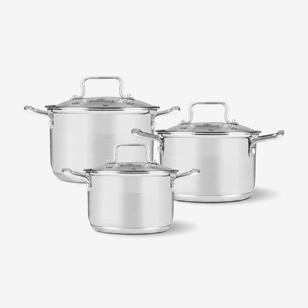 Bộ nồi Inox Elmich 3 chiếc cỡ 16,20,24cm-SMR3