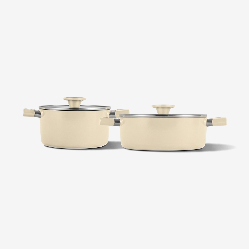 Bộ nồi nhôm chống dính cao cấp EDA-1027 size 20,24cm