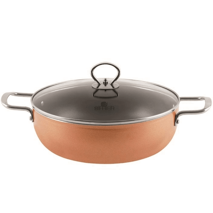 Nồi lẩu chống dính vân đá Smartcook Elmich size 26cm