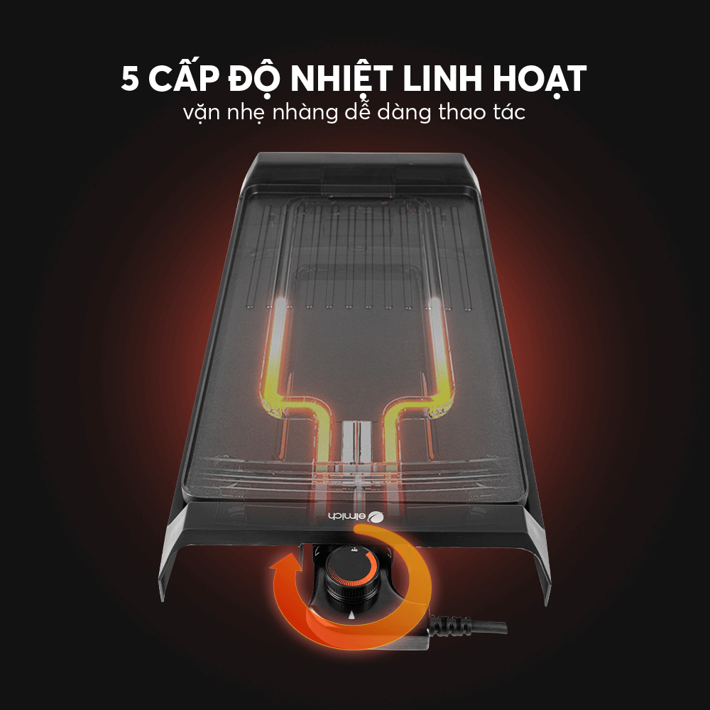 Vỉ nướng điện Elmich EGE-3642