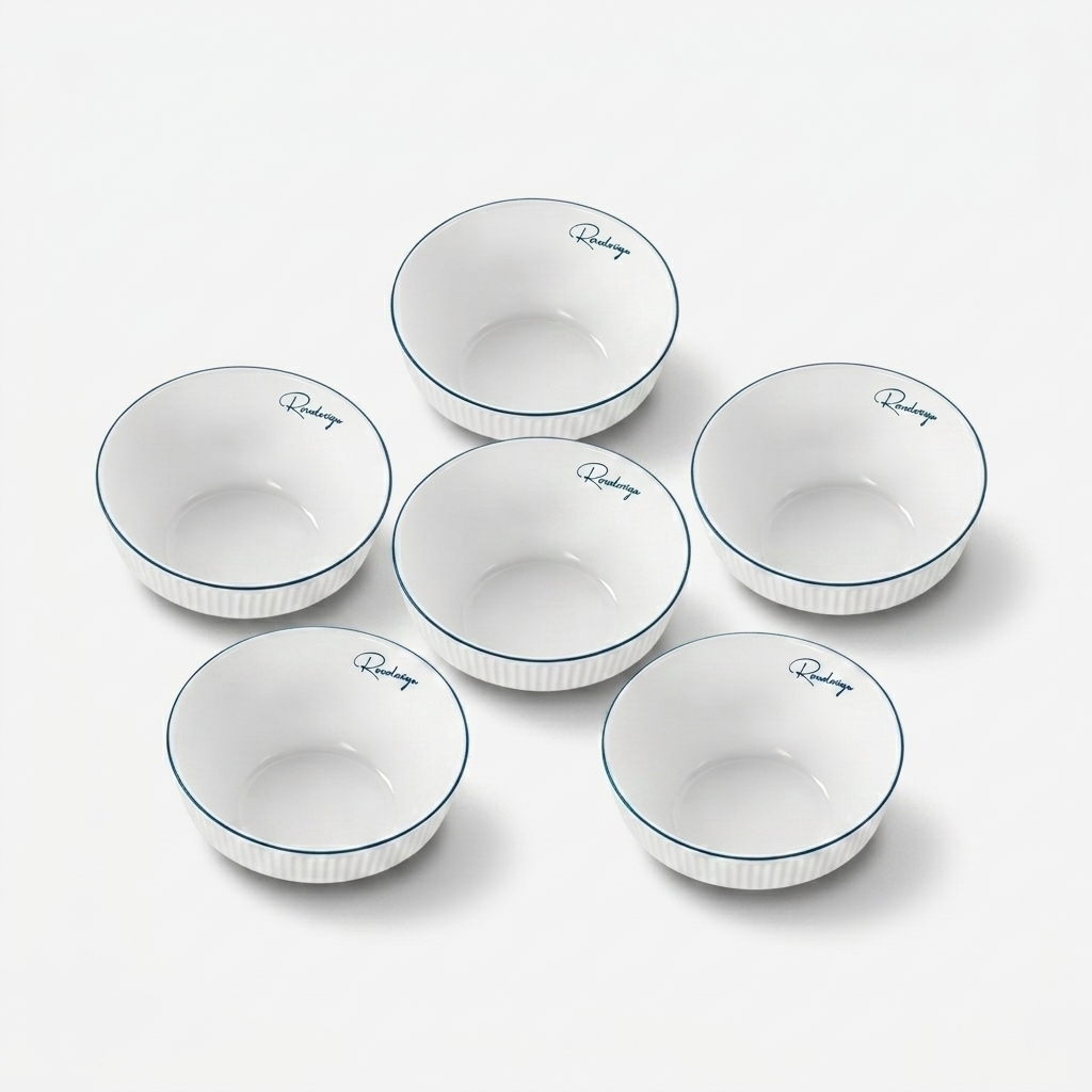 Bộ 6 bát ăn cơm Elmich RoseDesign EL-0218