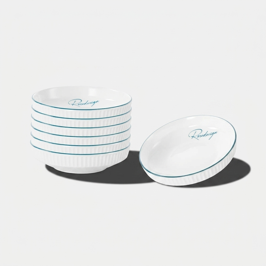 Bộ 6 đĩa chấm tròn Elmich RoseDesign EL-0261