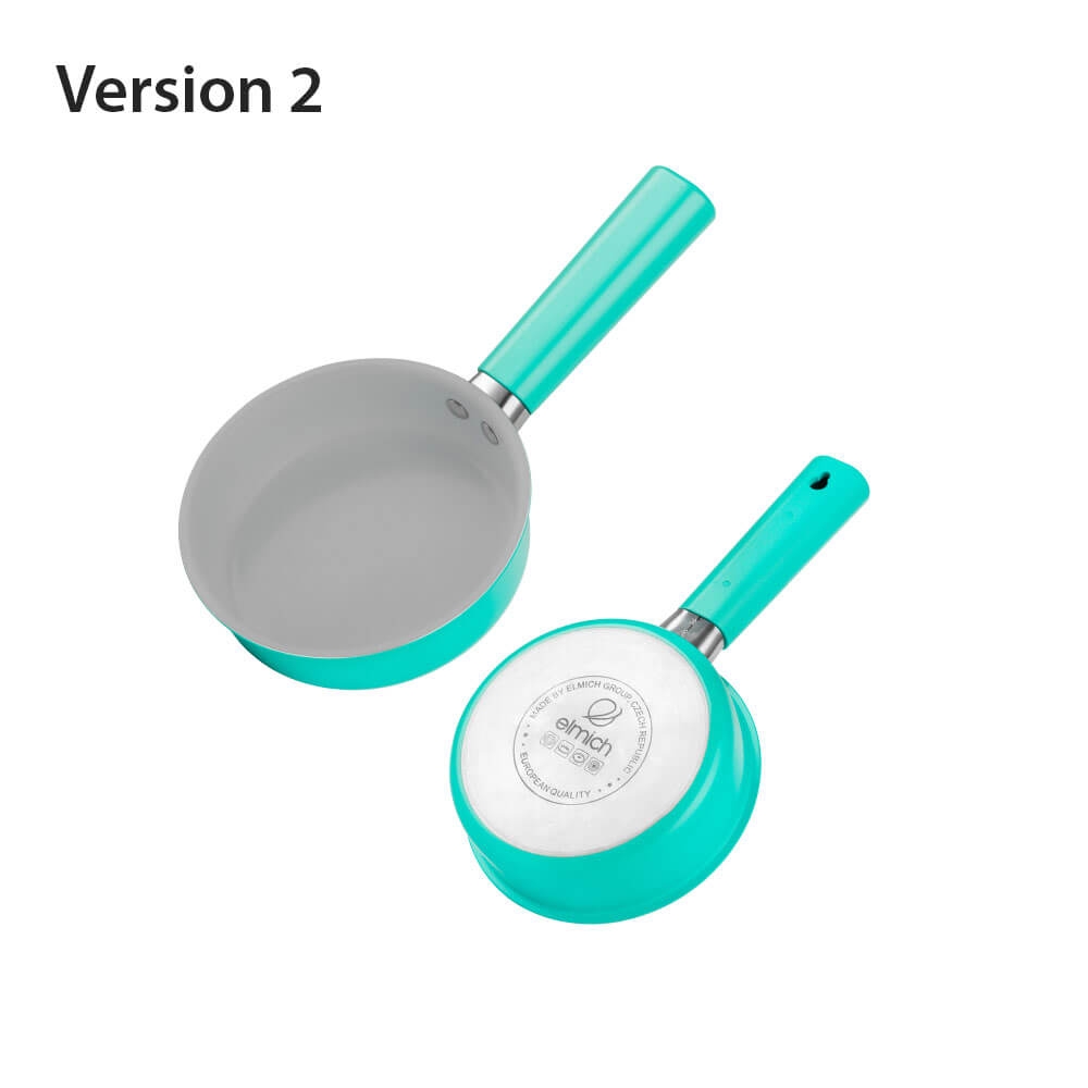 Bộ nồi chảo inox nguyên khối an toàn Baby EL-1168OLMax size 14cm