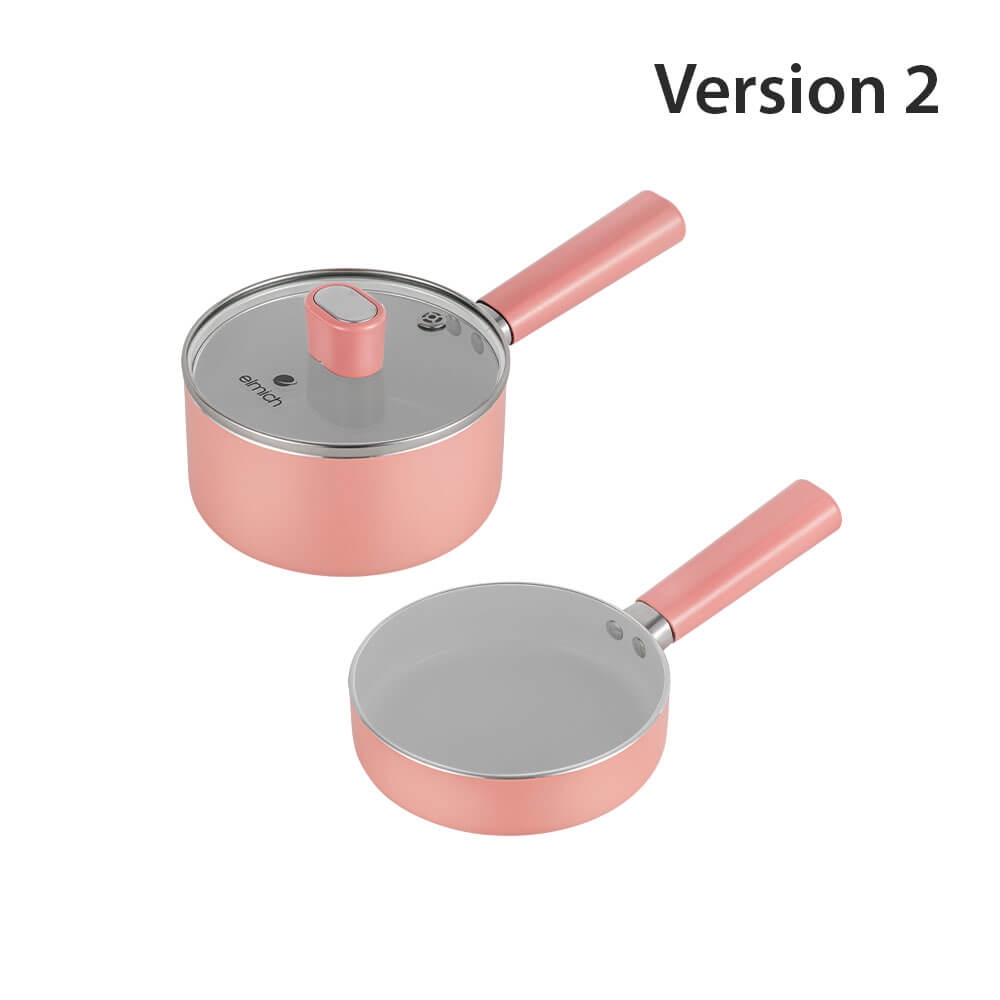Bộ nồi chảo chống dính Ceramic Elmich Baby EL 1169AP