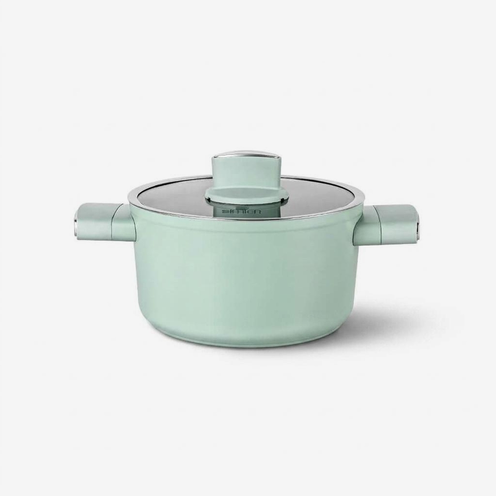 Nồi men sứ Elmich Hera II EL-5203GY size 18, 20cm