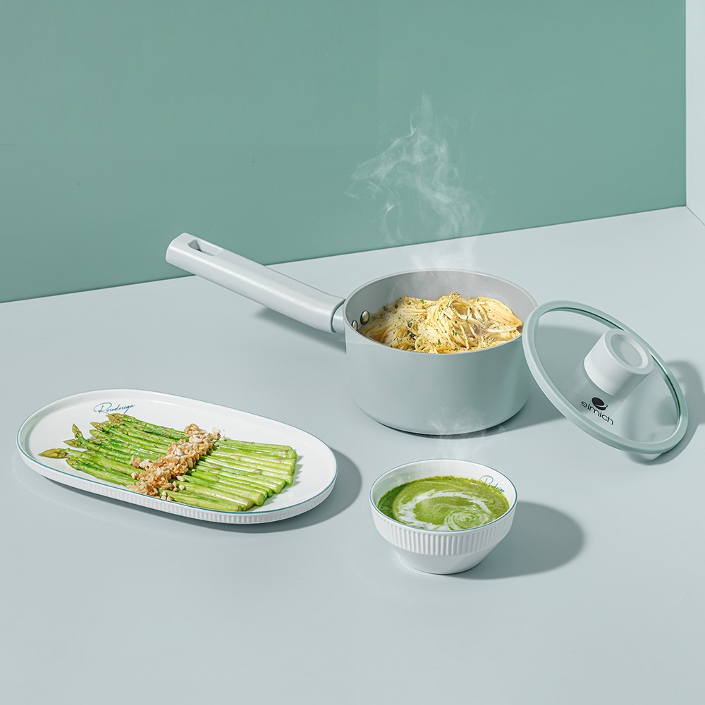 Quánh phủ sứ an toàn Elmich Verona EL-5525SK16 Size 16cm