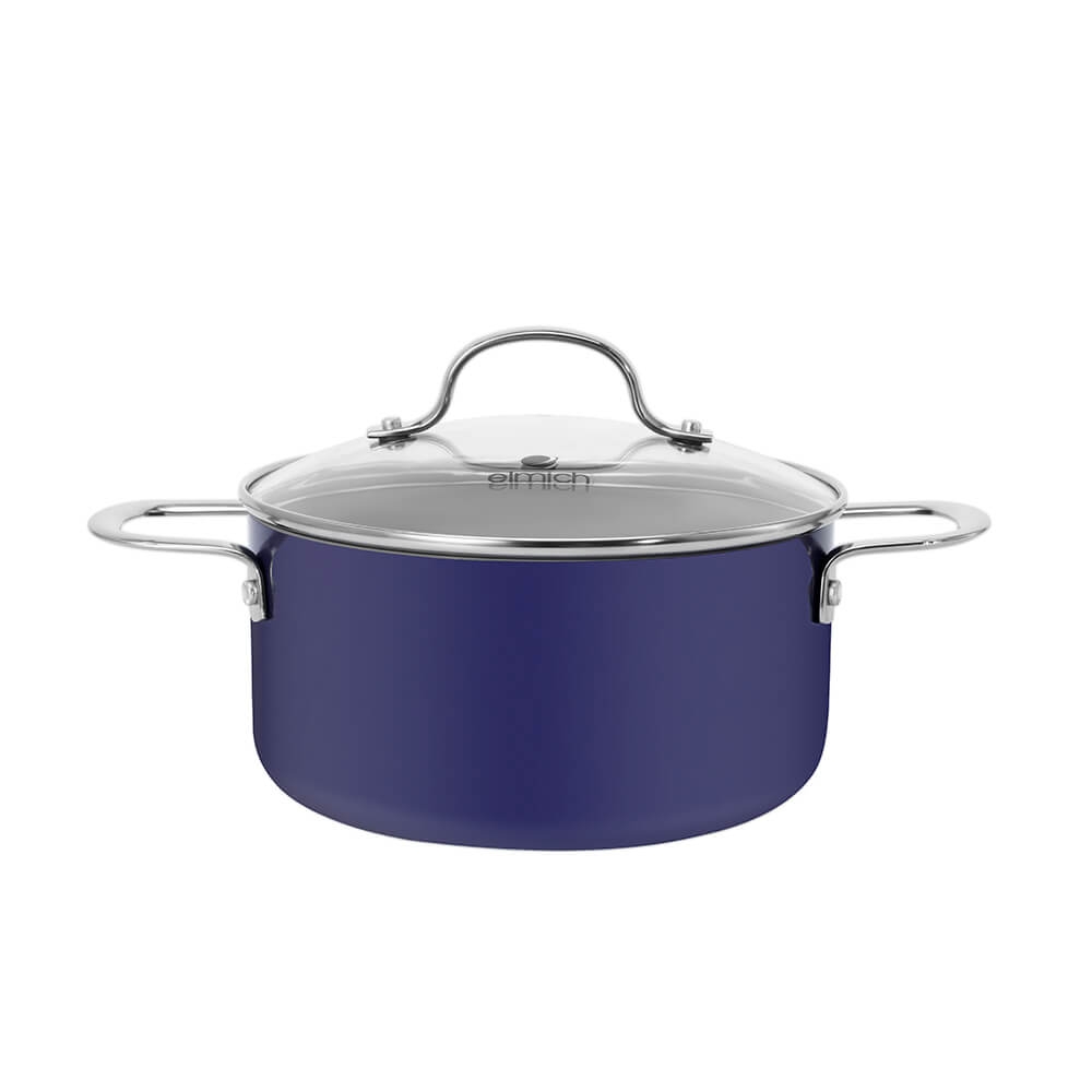 Bộ nồi phủ sứ an toàn Elmich Classic EL- 5224FD03 Size 18,20,24cm