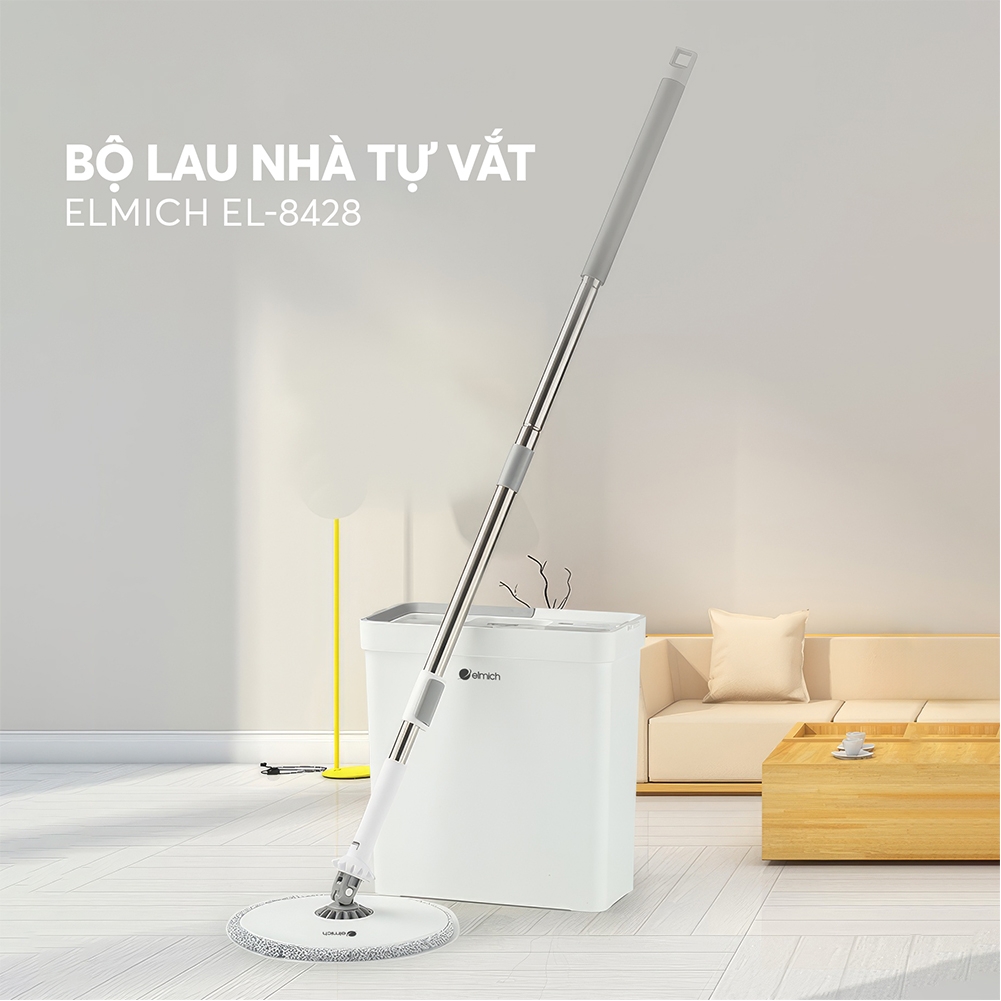 Bộ lau nhà tự vắt thông minh Elmich EL8428