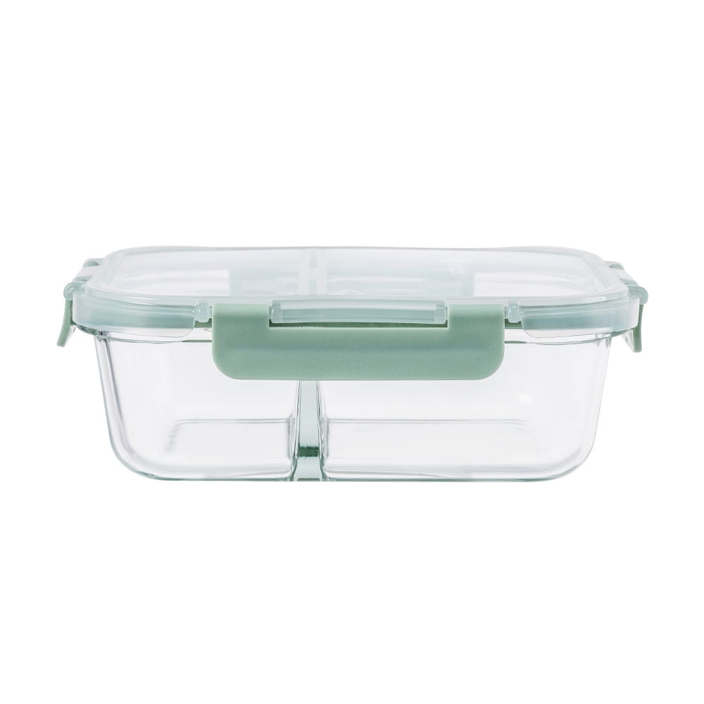 Hộp cơm thủy tinh 2 ngăn Elmich EL1445 dung tích 980ml