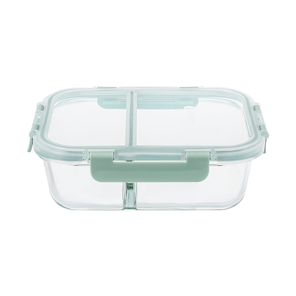 Hộp cơm thủy tinh 2 ngăn Elmich EL1445 dung tích 980ml