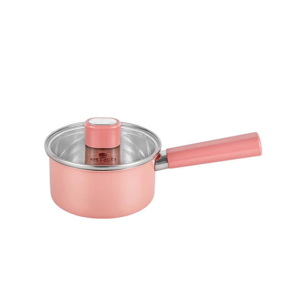 Quánh inox liền khối Elmich Daily Baby EL2510AP-14cm