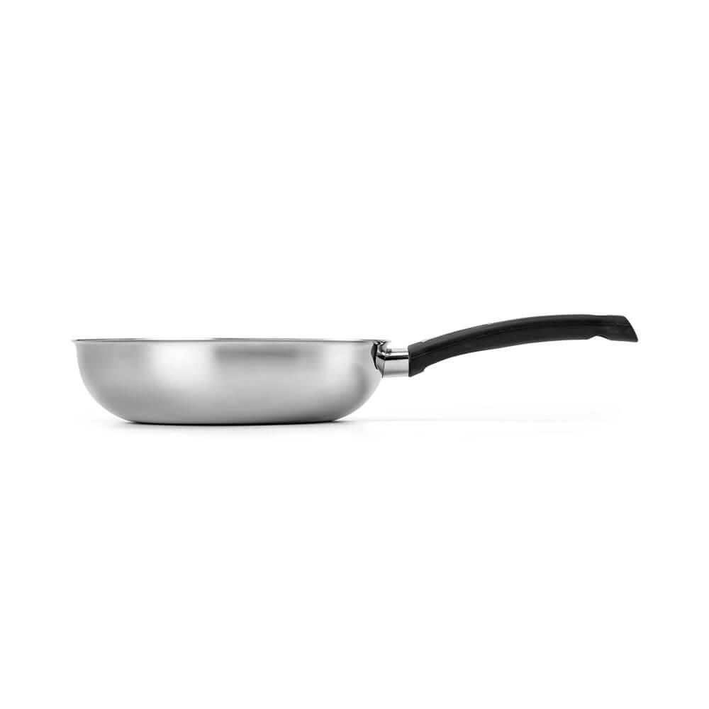 Chảo sâu lòng inox nguyên khối Elmich Basic EL-2842IN28 size 28