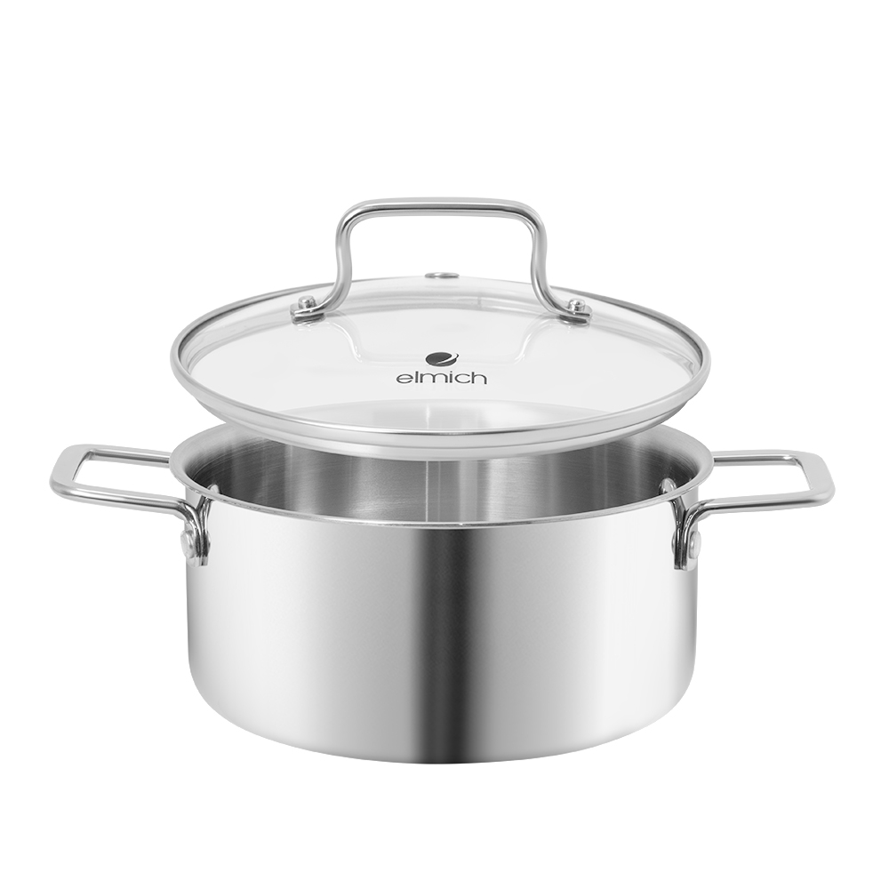 Bộ nồi Inox Impact bonding Elmich EL3104IN03 Size 16,20,24cm