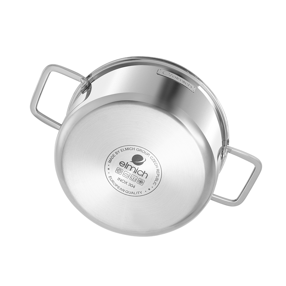 Bộ nồi Inox Impact bonding Elmich EL3104IN03 Size 16,20,24cm