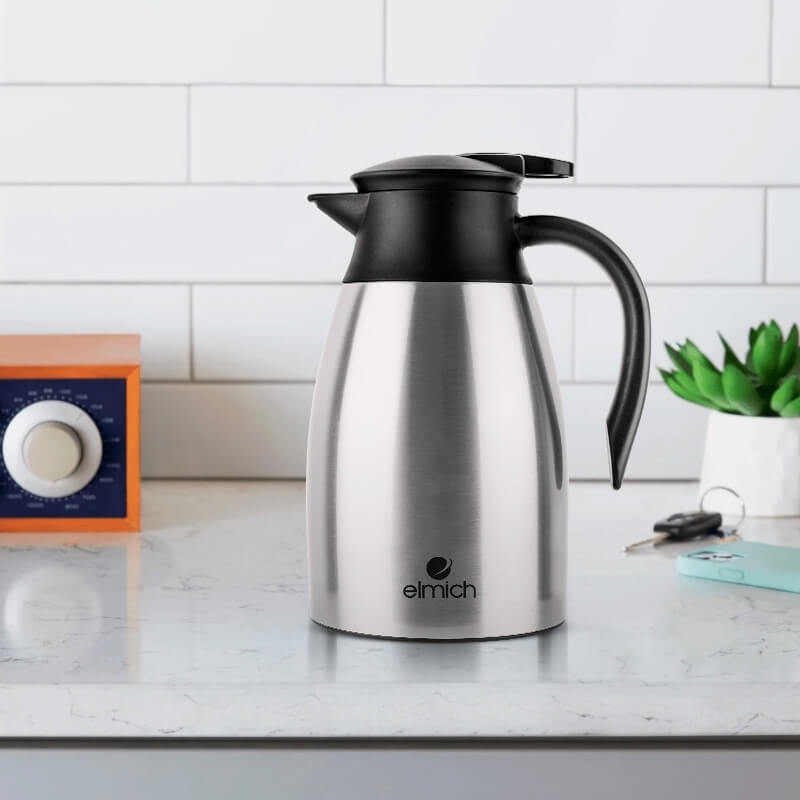 Bình giữ nhiệt gia đình inox 304 Elmich EL-3690 thể tích 2000ml