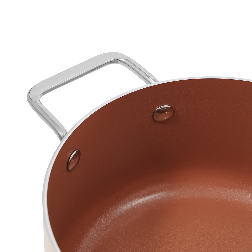 Bộ nồi chống dính Ceramic Elmich Mocha EL5246MC01 Size 16,20,24cm